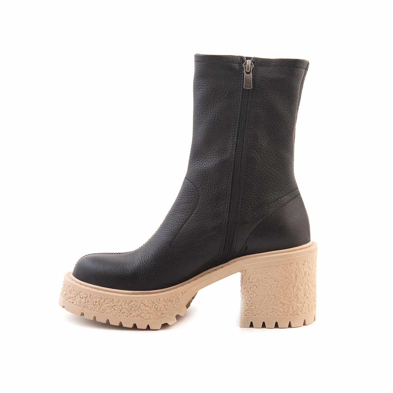 Topuklu BotMocassiniMocassini  Kalın Topuklu Kadın Bot 23-71