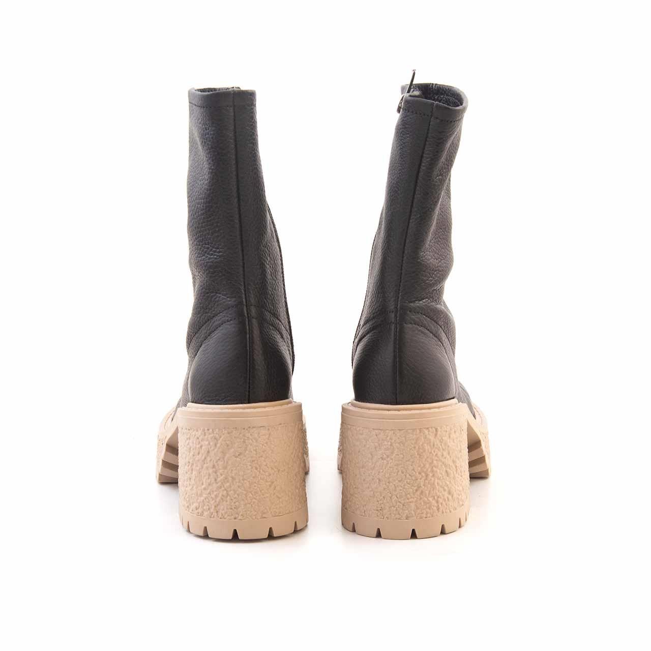 Topuklu BotMocassiniMocassini  Kalın Topuklu Kadın Bot 23-71