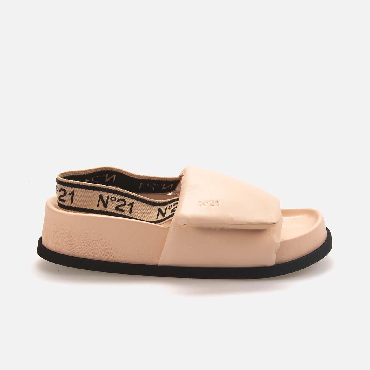 No21No21 Kadın Hakiki Deri Platform Topuk Sandalet 20532