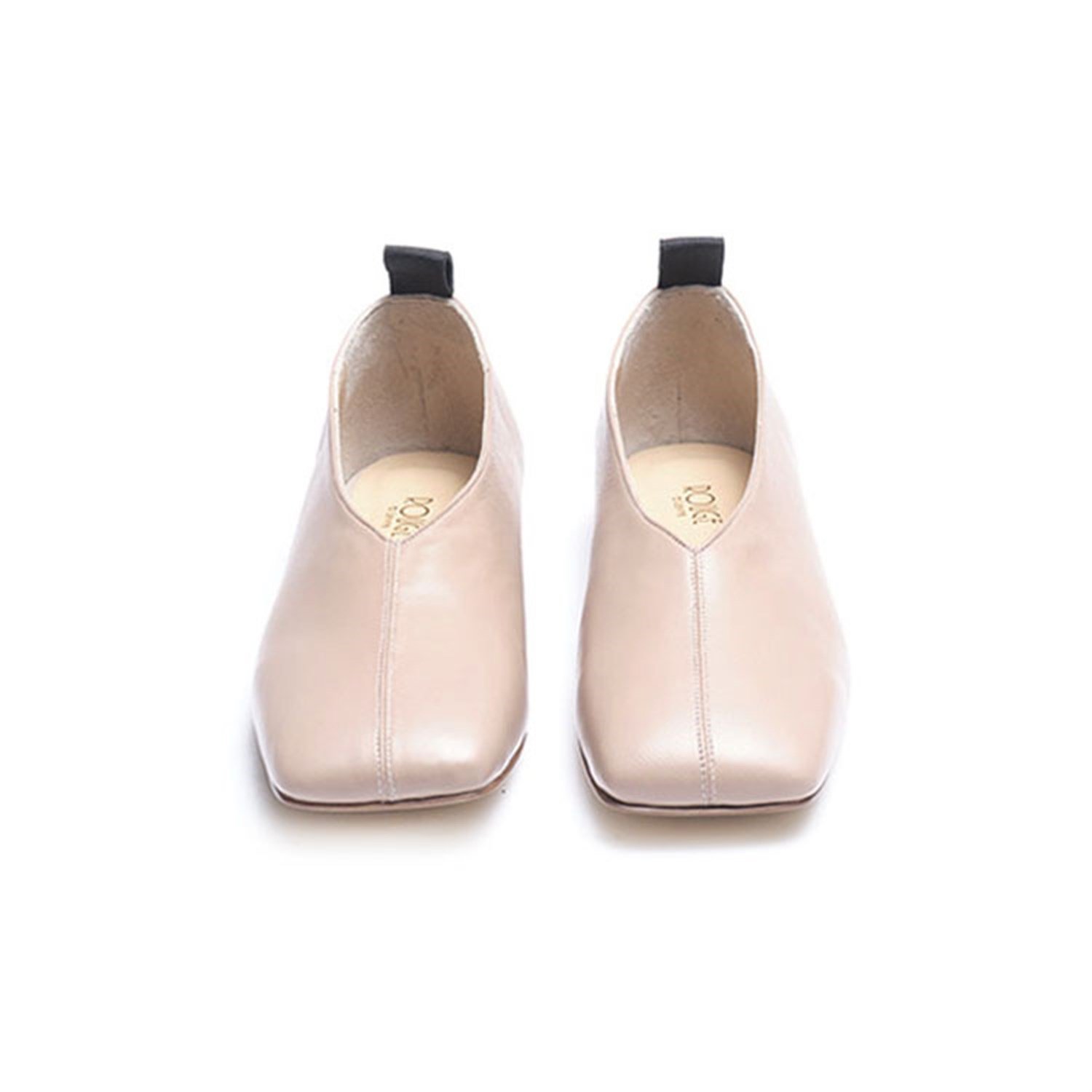 Rouge Deri Bağcıksız Kadın Babet 629