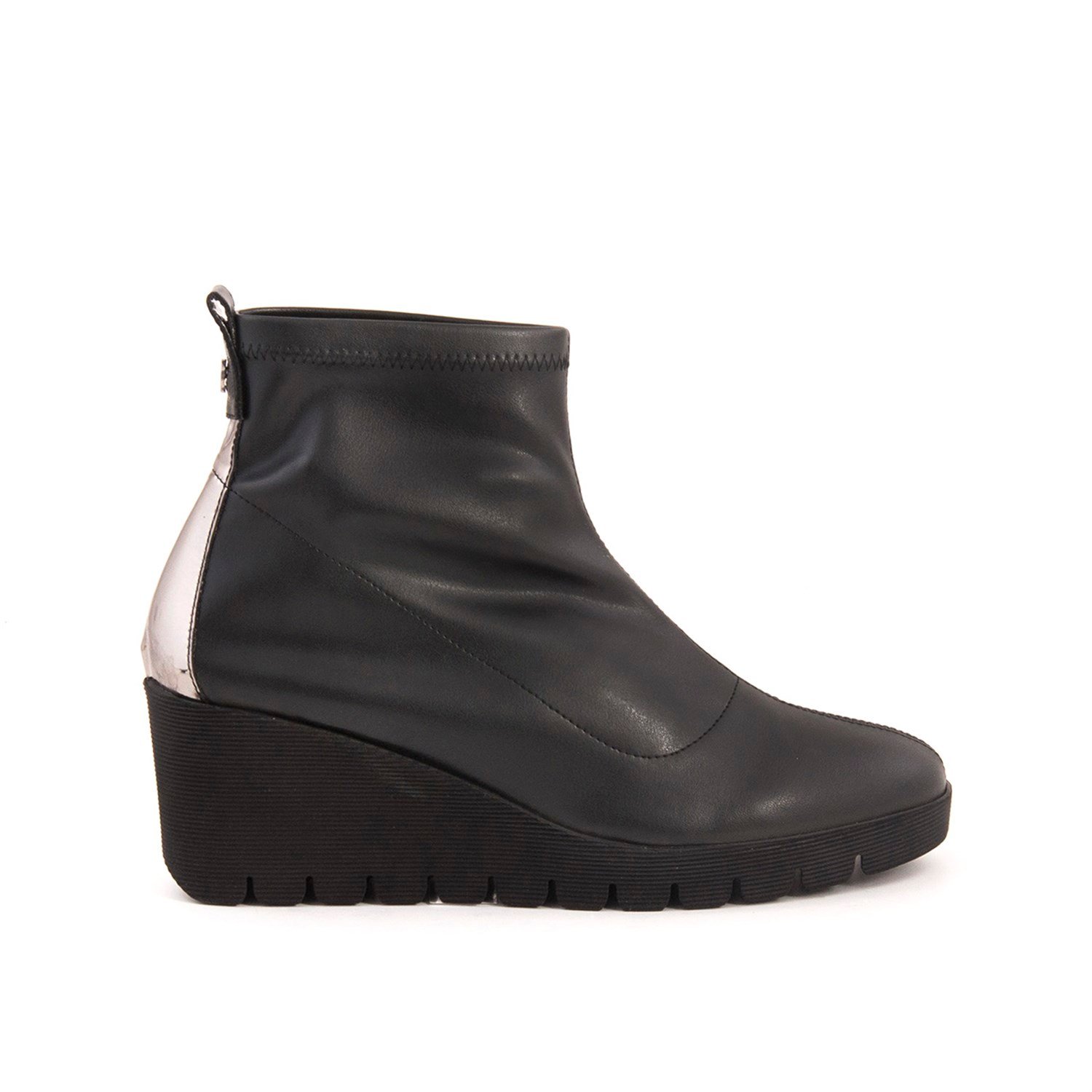 Rouge Deri Dolgu Topuklu Kadin Günlük Bot 3471-134