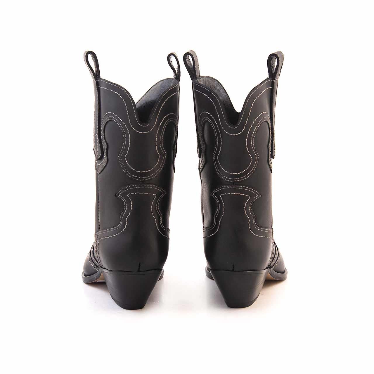 RougeRouge Deri  Kadın Western Bot 143-50