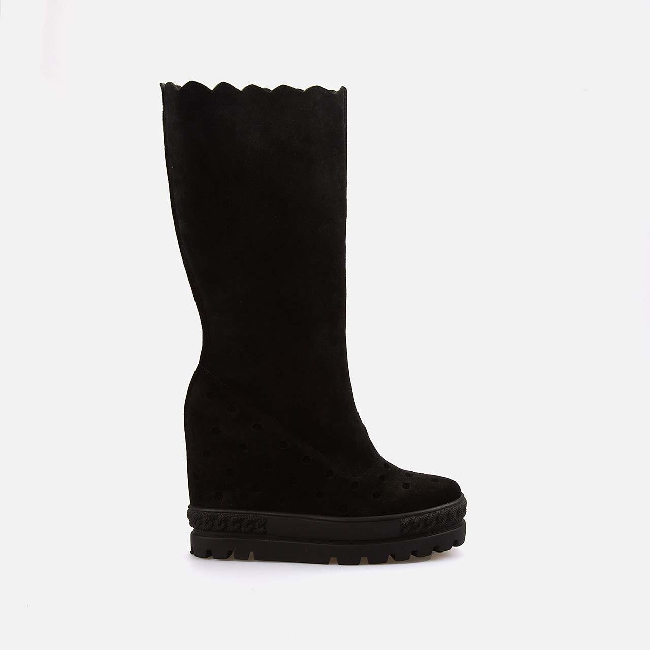 Günlük ÇizmeRougeRouge  Dolgu Topuklu Kadın Çizme 6201-1