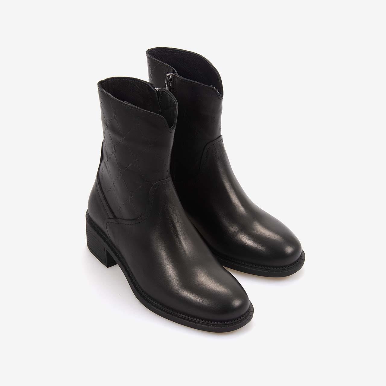 Günlük BotRougeRouge Hakiki Deri Günlük Kadın Bot 628