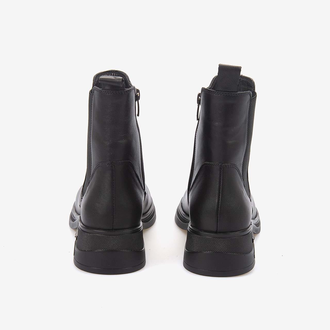 Günlük BotRougeRouge Hakiki Deri Kadın Chelsea Bot 360