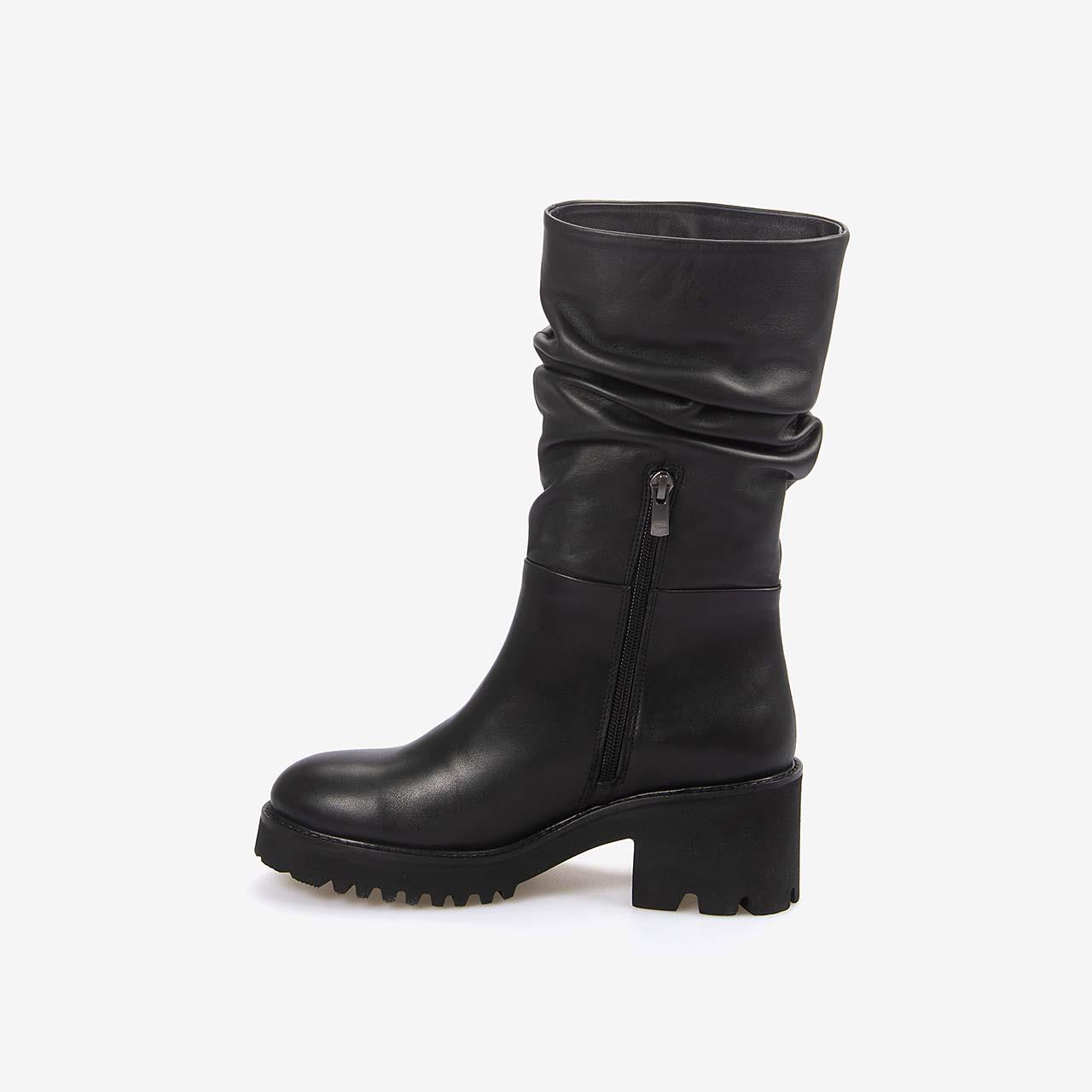 Günlük ÇizmeRougeRouge Hakiki Deri Kadın Çizme 313-4017