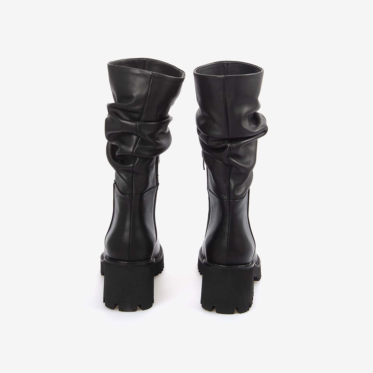 Günlük ÇizmeRougeRouge Hakiki Deri Kadın Çizme 313-4017