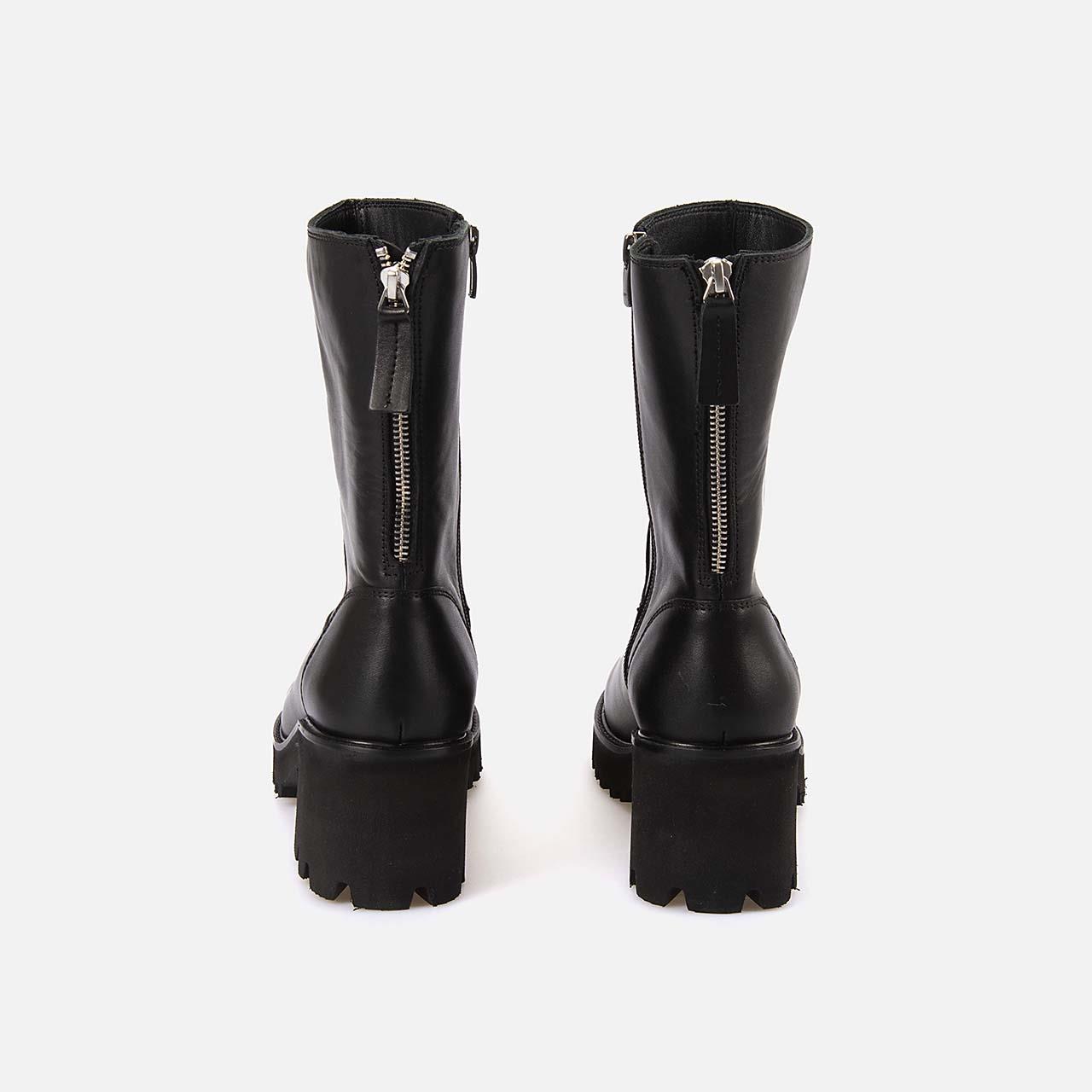 Günlük BotRougeRouge Hakiki Deri Kadın Topuklu Bot EVS2963