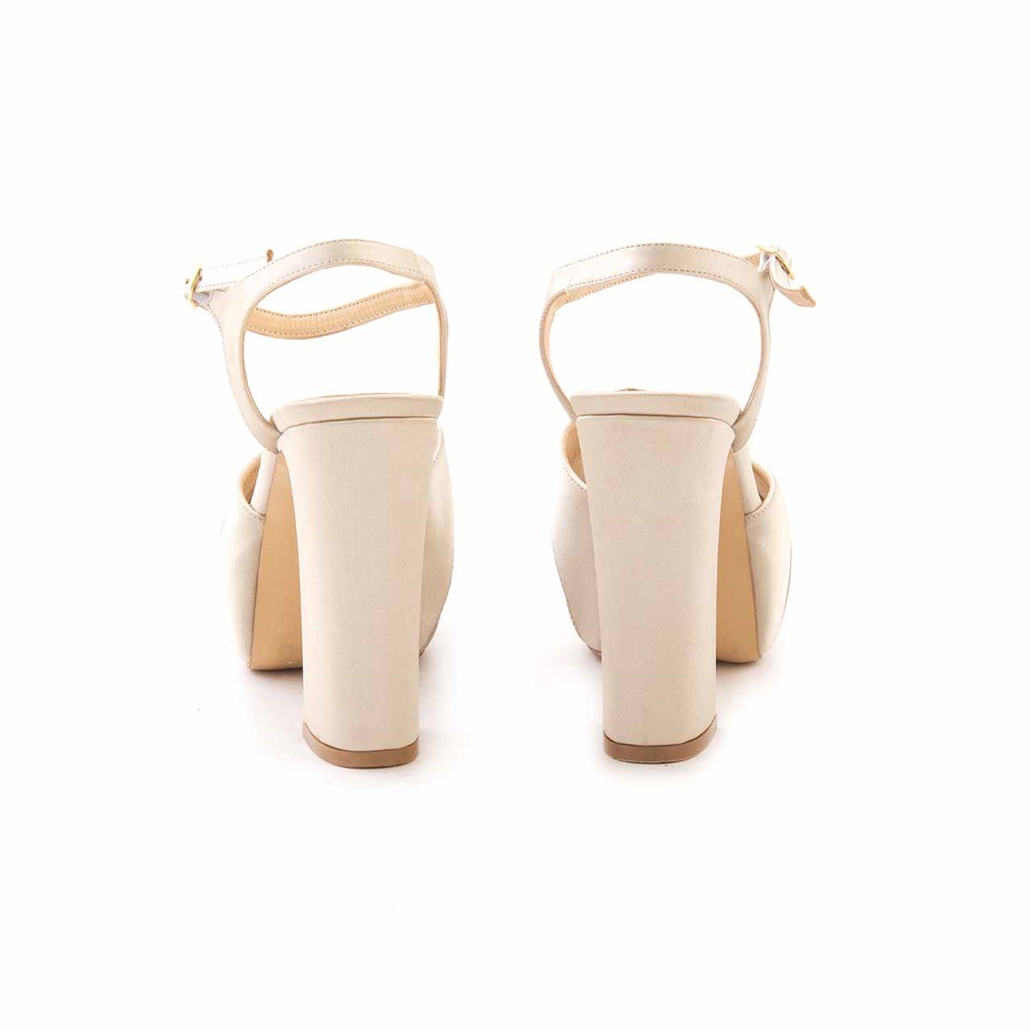 Rouge Bal Saten Kadın Gece & Abiye Ayakkabı 576 Kemal Tanca