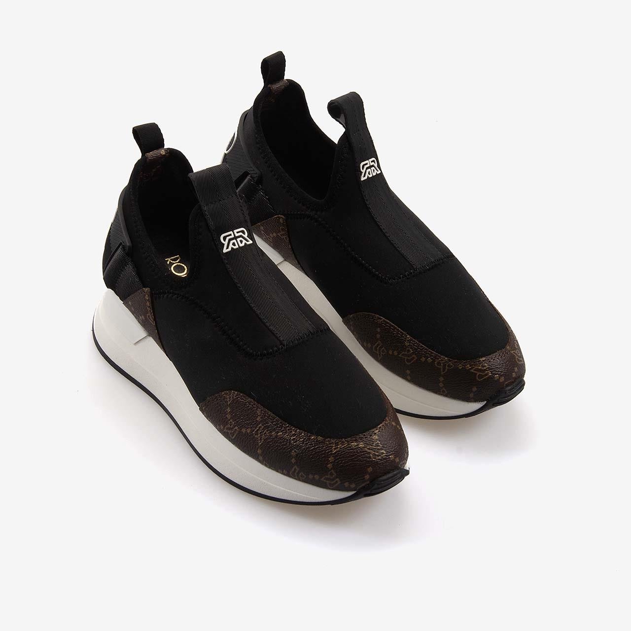 Spor&SneakerRougeRouge Kadın Hakiki Deri Siyah Spor & Sneaker Ayakkabı 7501