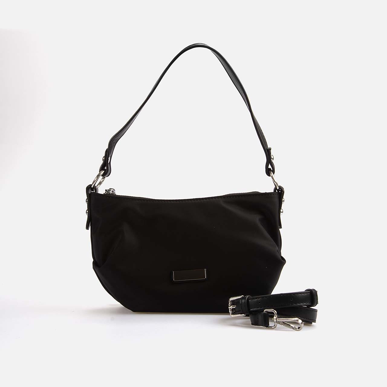 Omuz ÇantasıRougeRouge Kadın Siyah Saten Omuz Çantası B34115