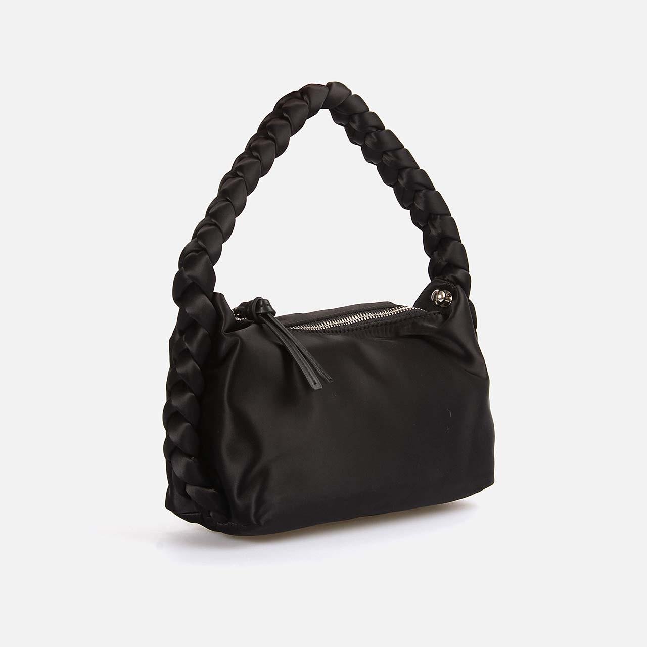 Omuz ÇantasıRougeRouge Kadın Siyah Saten Omuz Çantası B34108