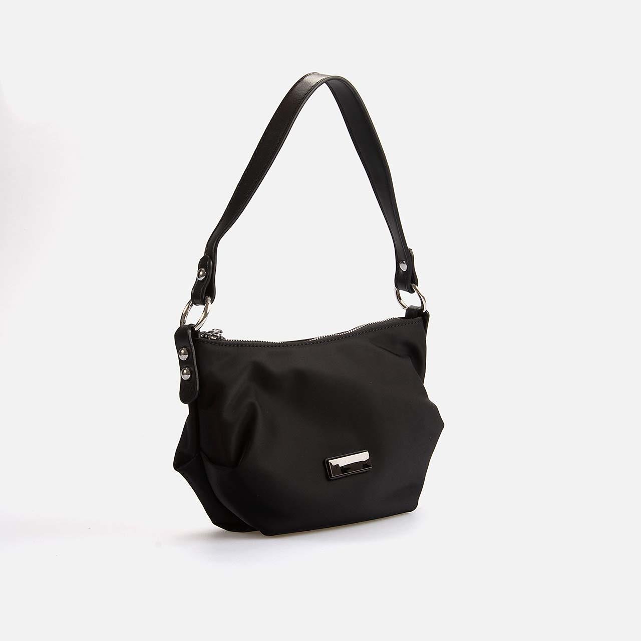 Omuz ÇantasıRougeRouge Kadın Siyah Saten Omuz Çantası B34115