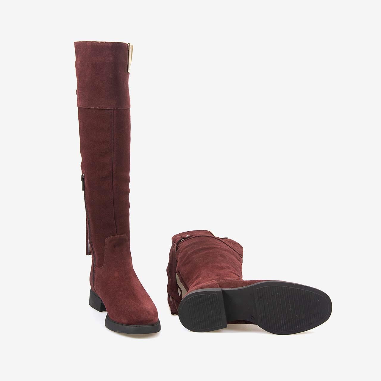 Günlük ÇizmeRougeRouge Kadın  Süet Çizme 722