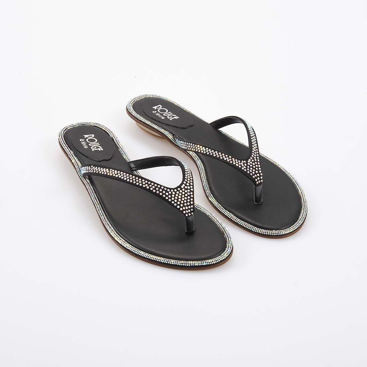 TerlikRougeRouge Kadın Taşlı Terlik R1-5