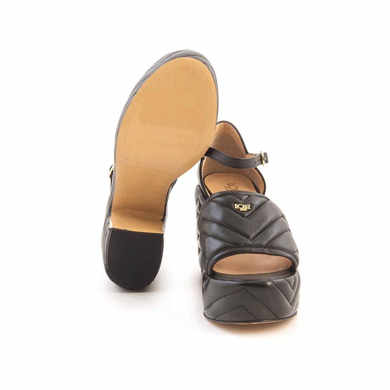 SandaletRougeRouge  Uzun Topuklu Kadın Sandalet 9691-01