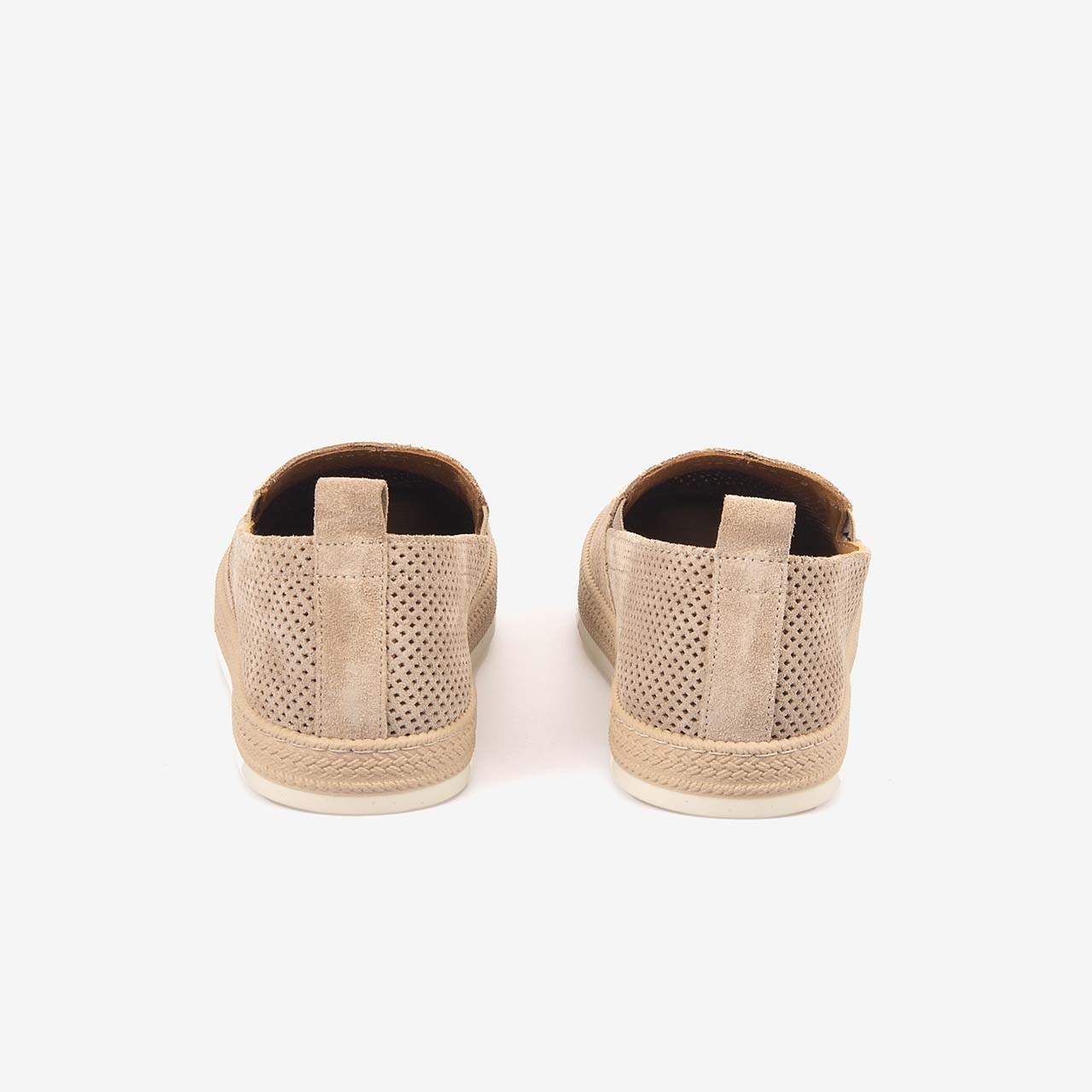 Andrea Giovanni Erkek Kauçuk Taban Süet Perfore Casual Loafer 5187