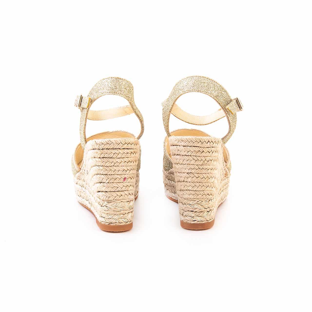 Espadrilles  Platform Topuk Kadın Sandalet AROS GLITTER