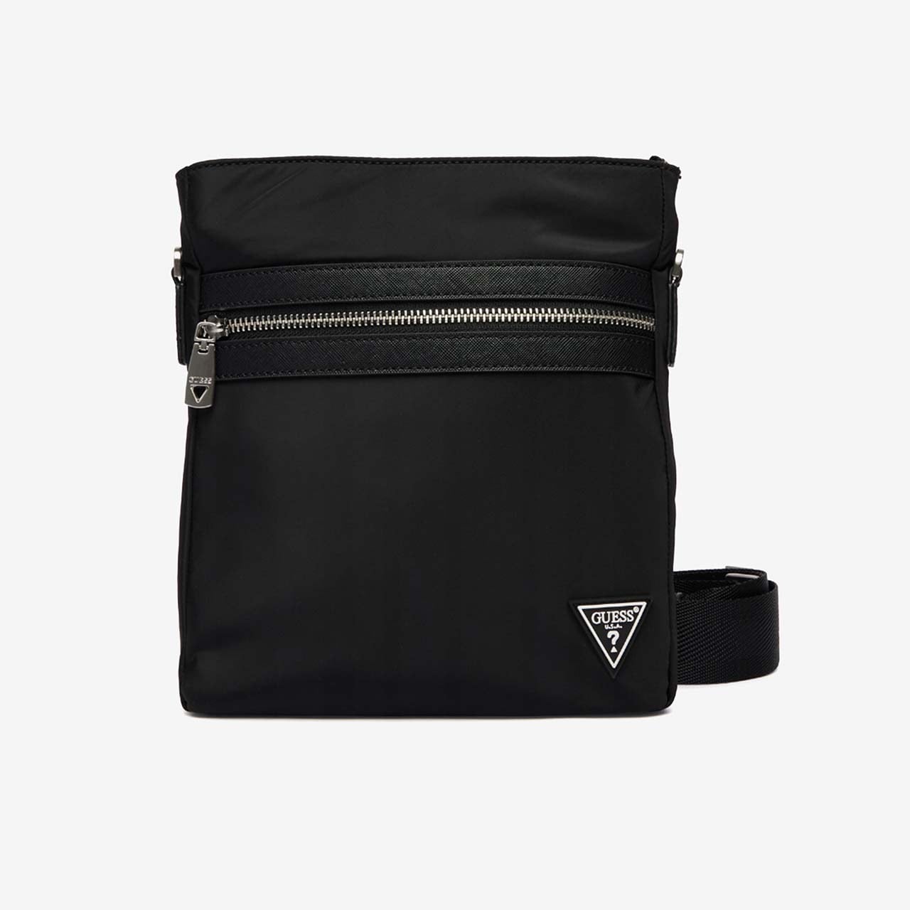 Guess Erkek Vegan Askılı Berlin Siyah Çapraz Çanta HMBENYP6123