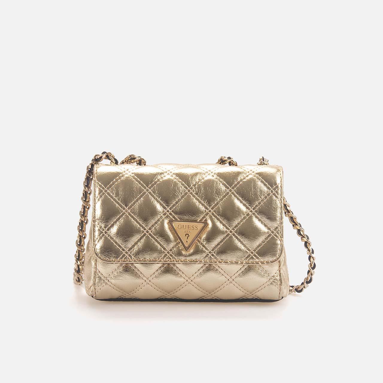 Guess Kadın Gold Çapraz Çanta HWQM8748740