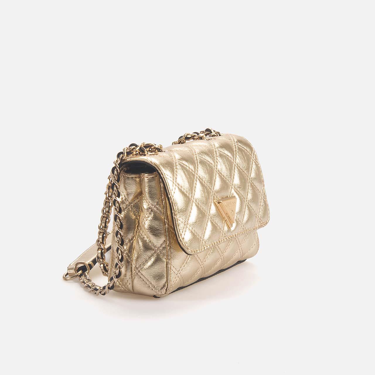 Guess Kadın Gold Çapraz Çanta HWQM8748740