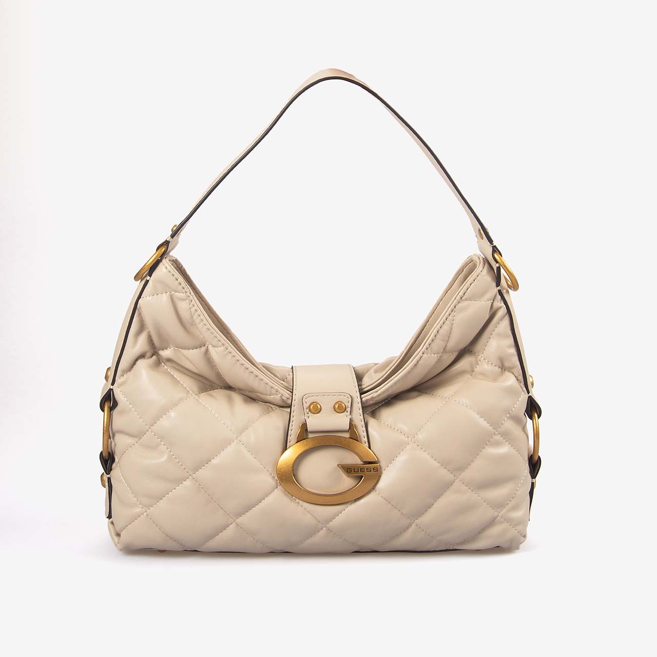 Guess Kadın Vegan Camden Kapitone Omuz Çantası HWQB9308180