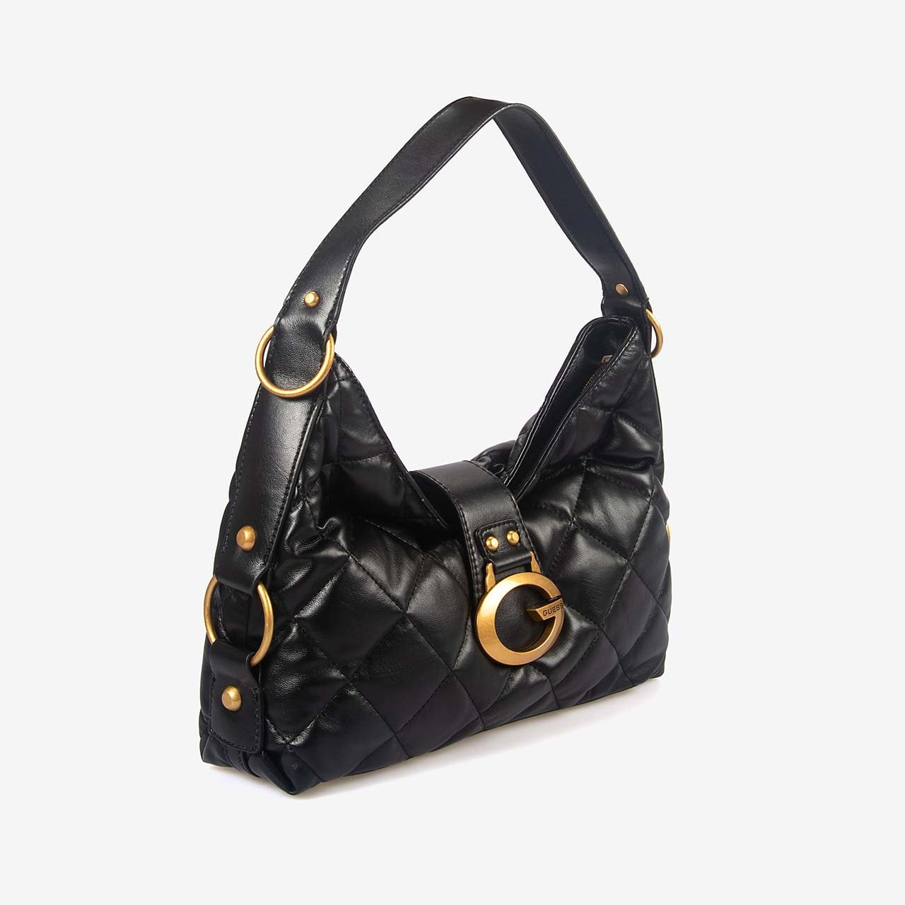 Guess Kadın Vegan Camden Kapitone Omuz Çantası HWQB9308180