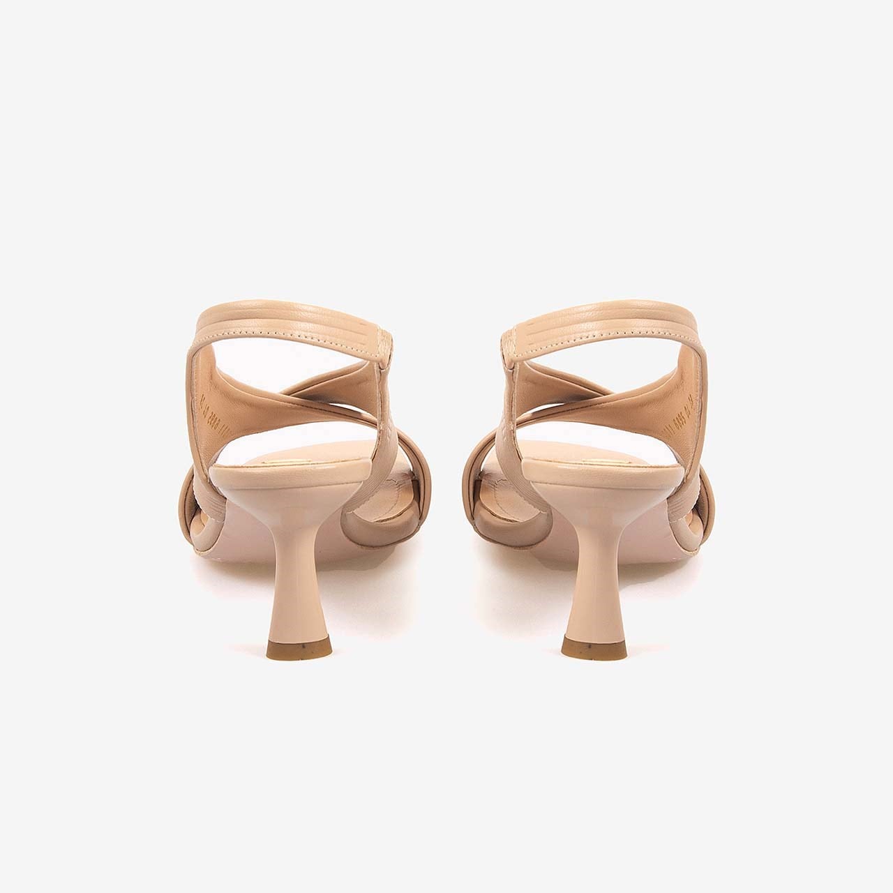 Hawen Angels Kadın Kösele Taban Bantlı 7,5cm Kısa Topuklu Sandalet 6895-04-V1