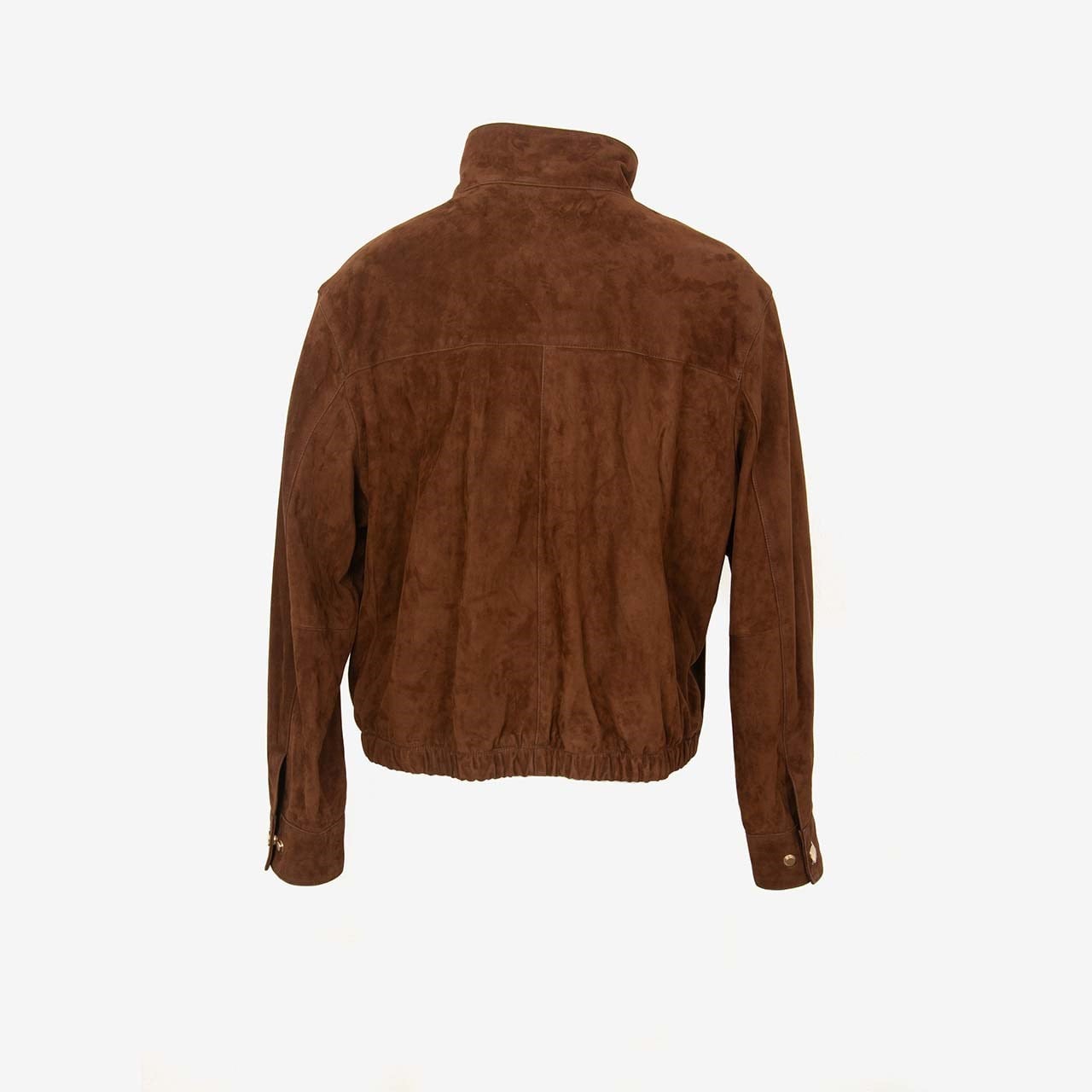 Mocassini Kadın Dik Yaka Çıtçıtlı Deri Süet Ceket BK-2830