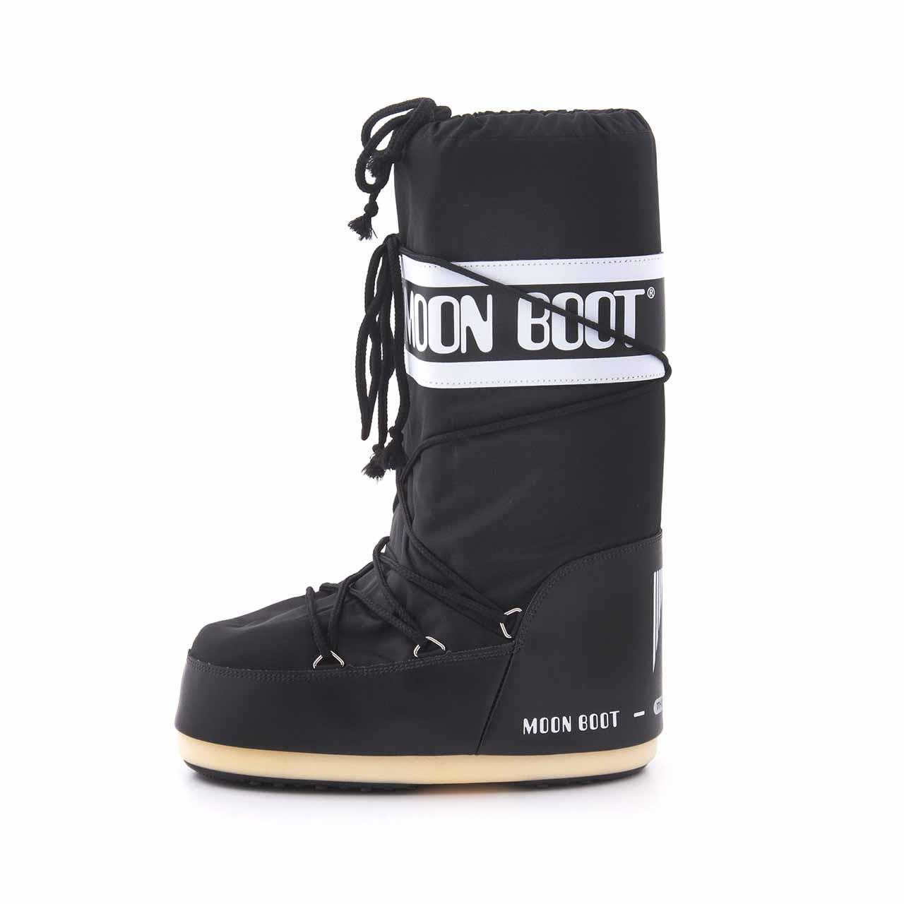 Moonboot  Bağcıklı Kadın Kar Botu NYLON