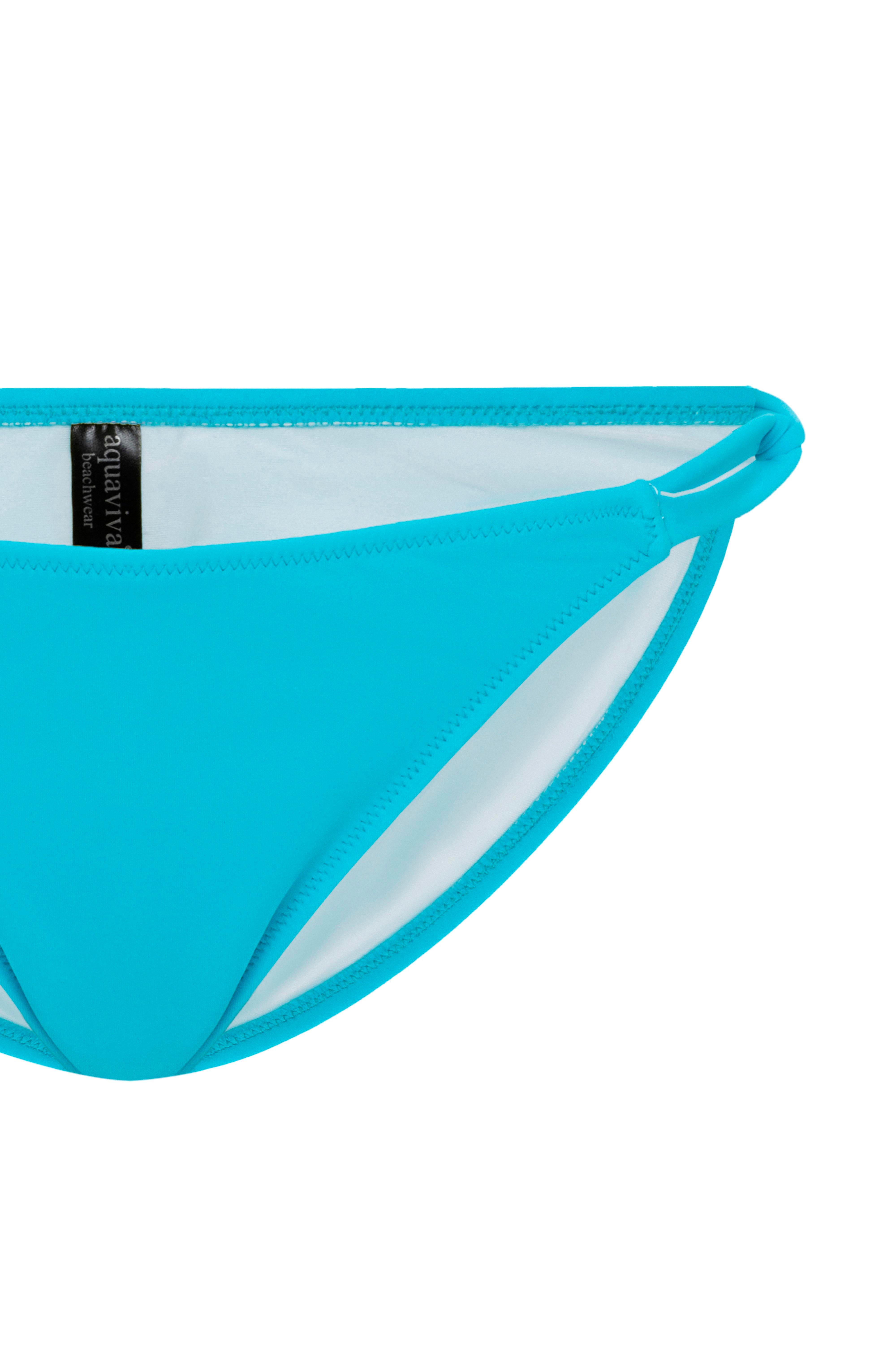 AQUAVİVA Kadın  Mavi İzabella Gold Aksesuarlı Üçgen Bikini Takımı