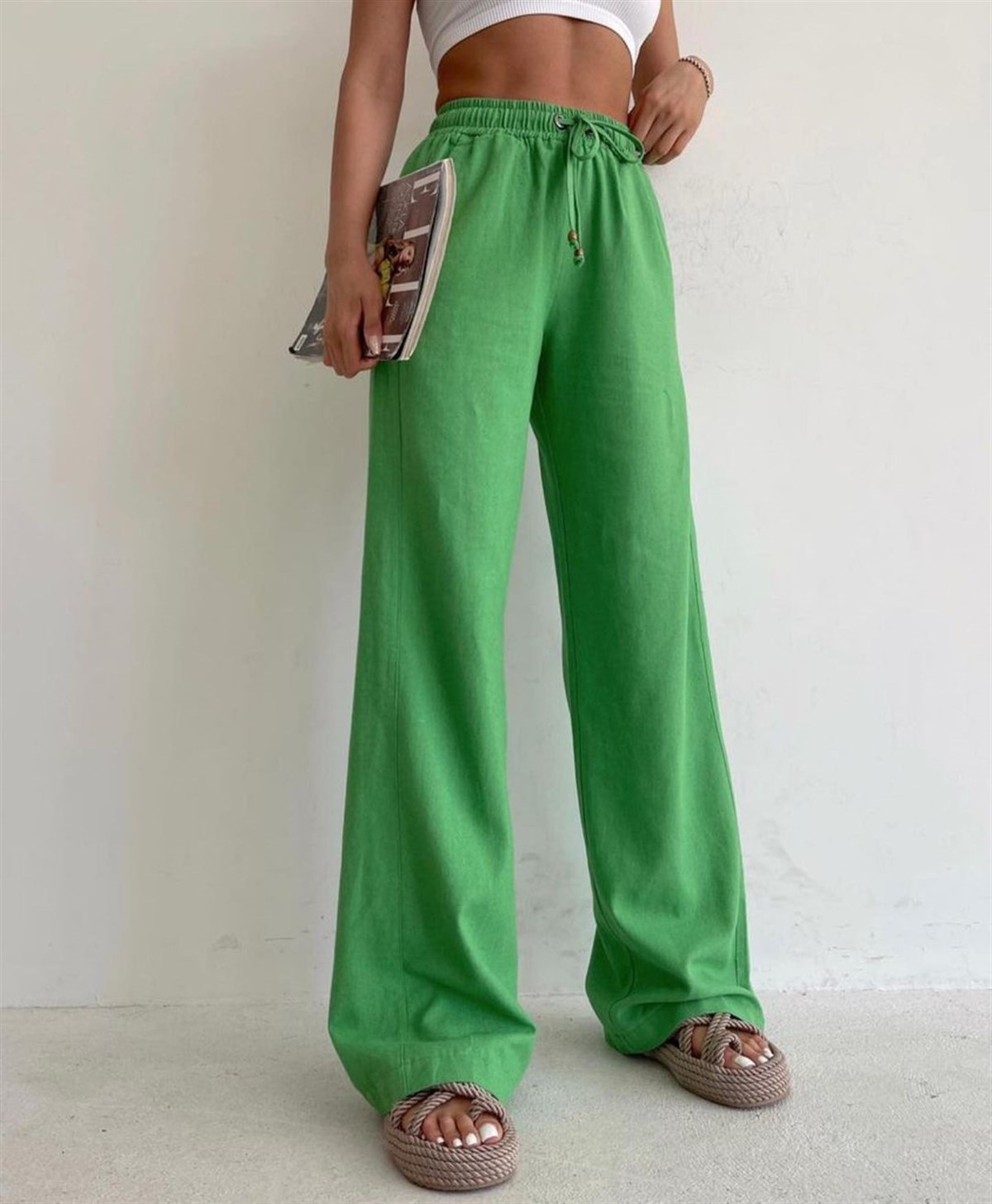  LİNA KETEN PANTOLON