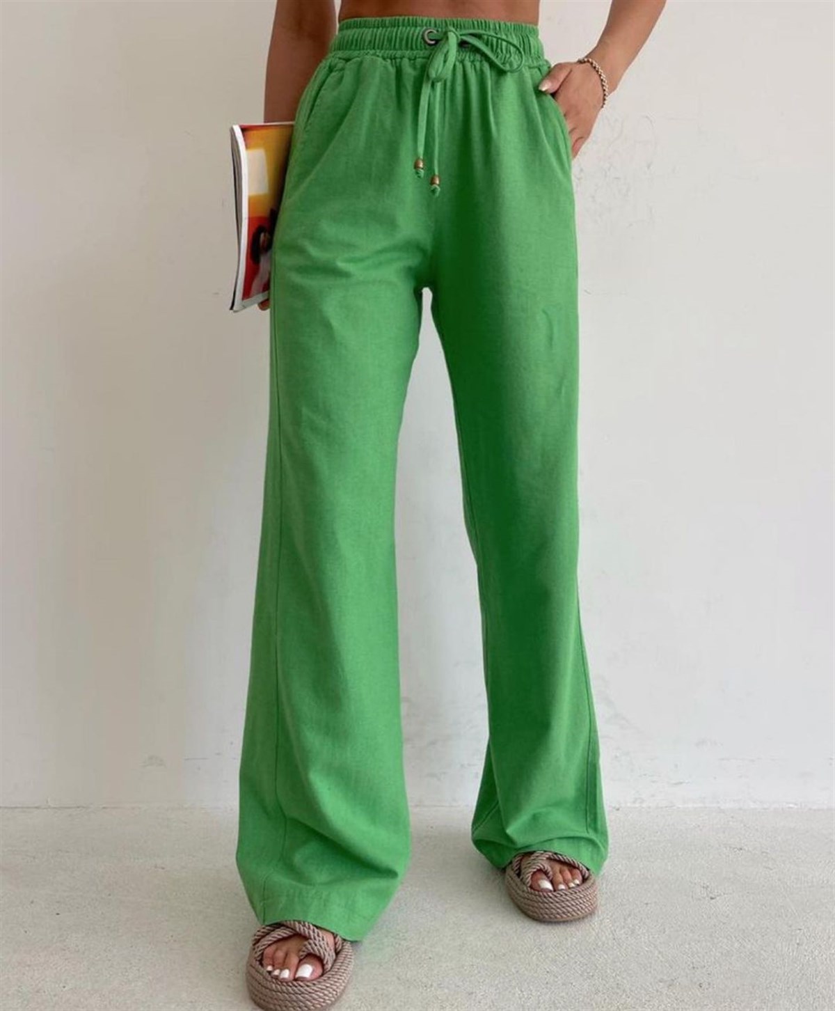  LİNA KETEN PANTOLON