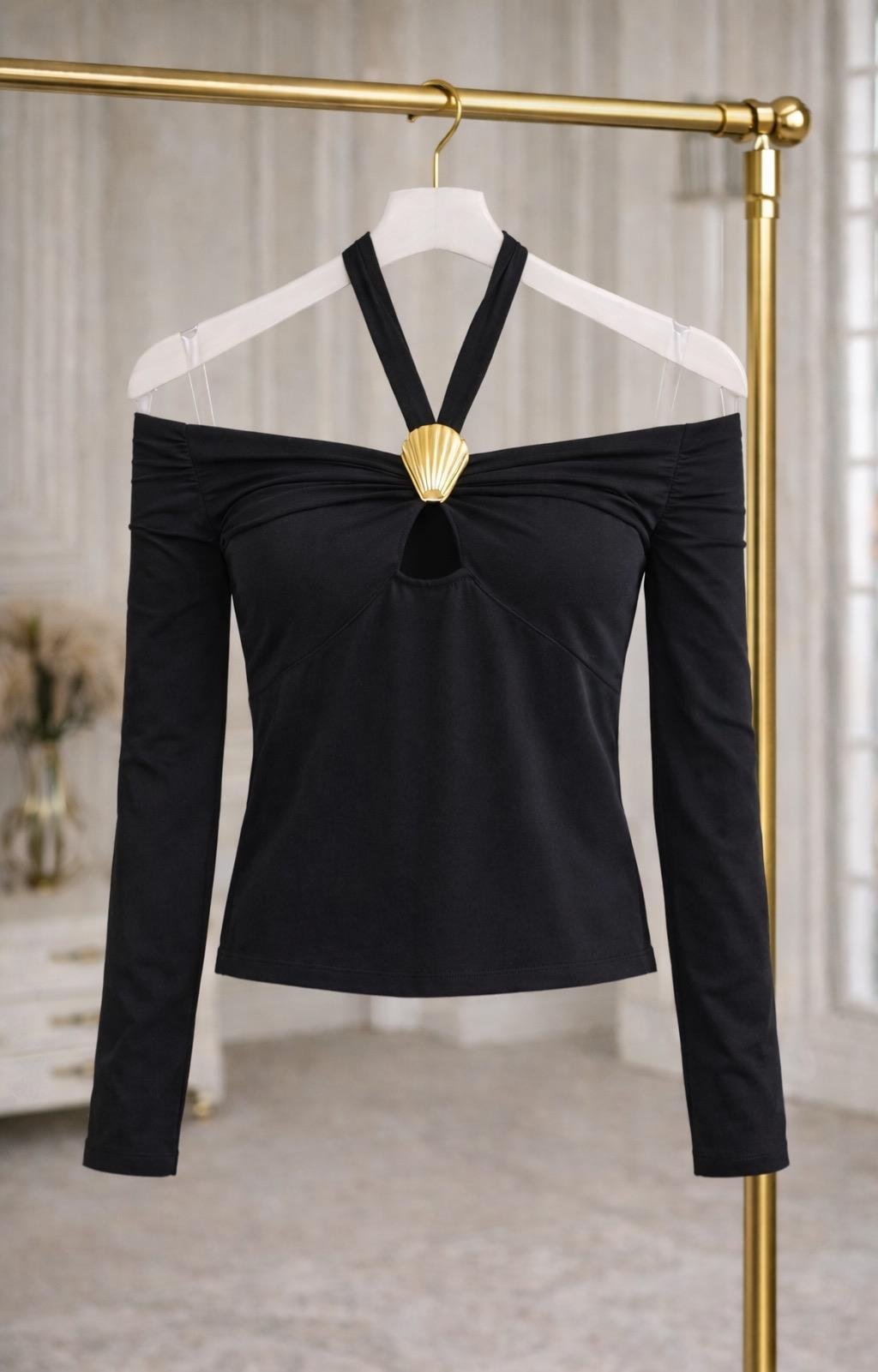 ALEYA AKSESUARLI BLUZ 