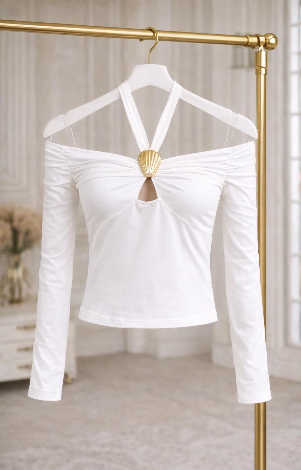 ALEYA AKSESUARLI BLUZ