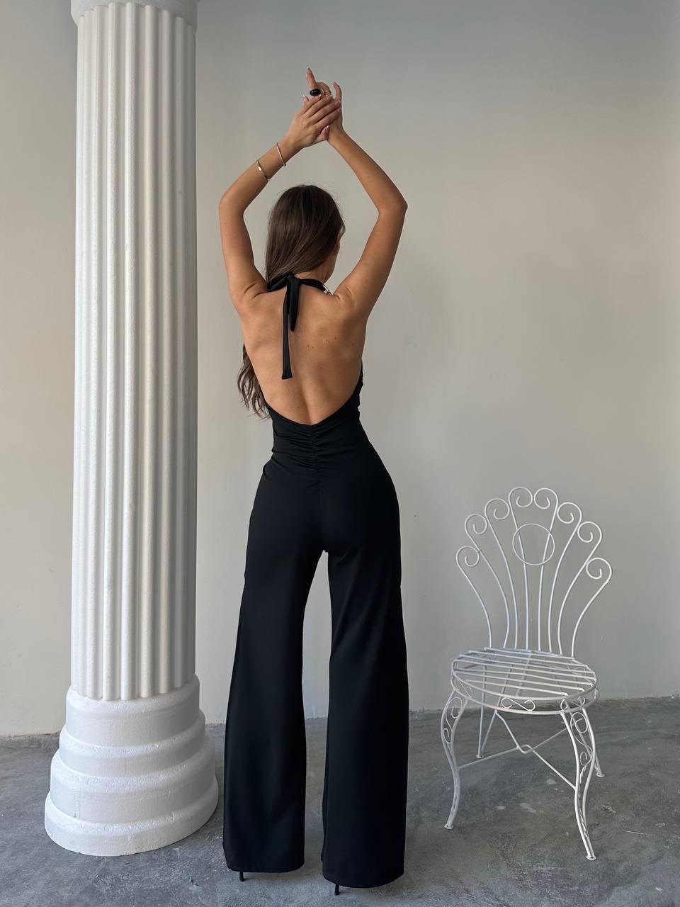AMY SANDY YIRTMAÇLI TULUM SİYAH