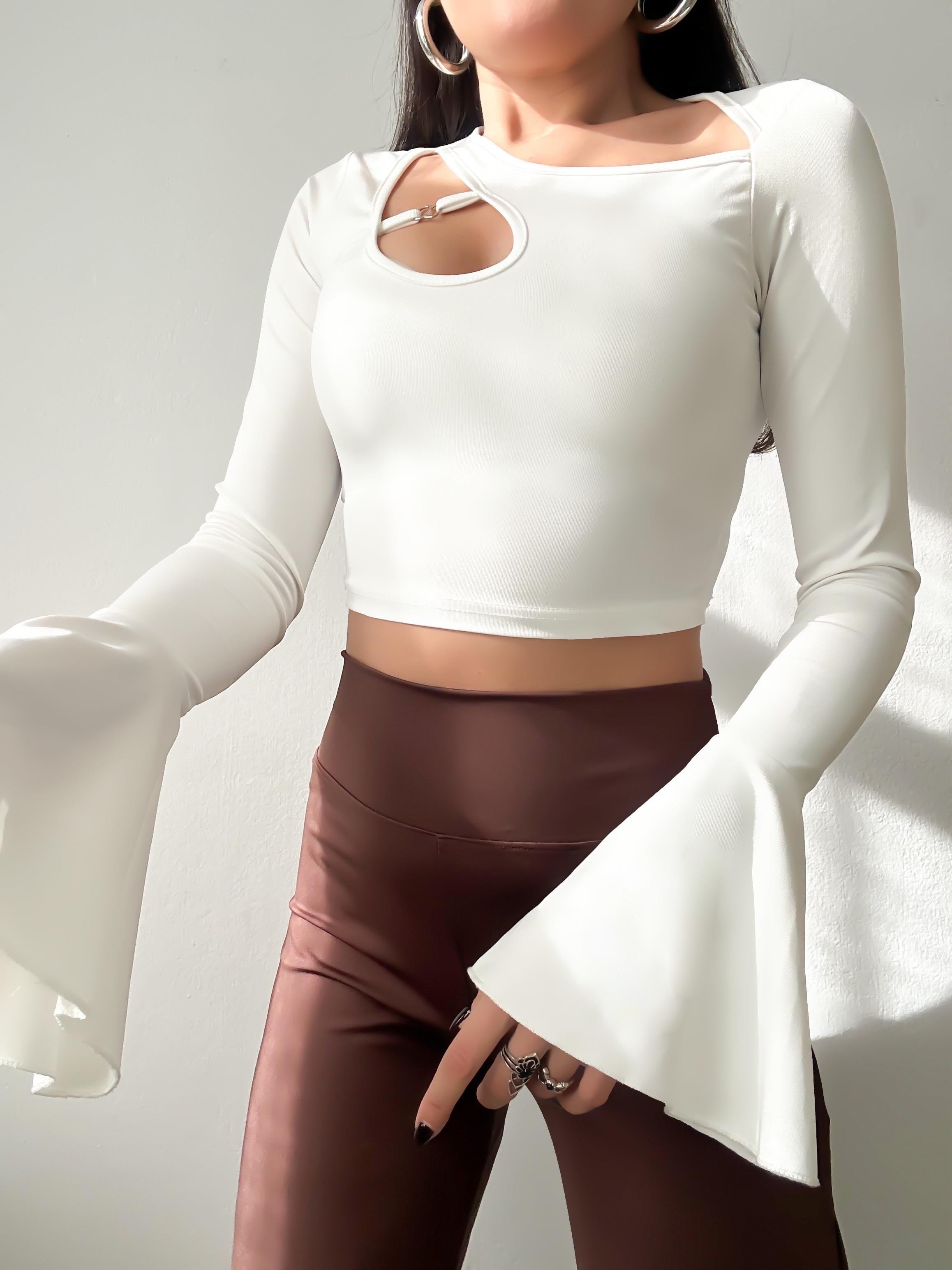 ANGIE  İSPANYOL KOL BLUZ