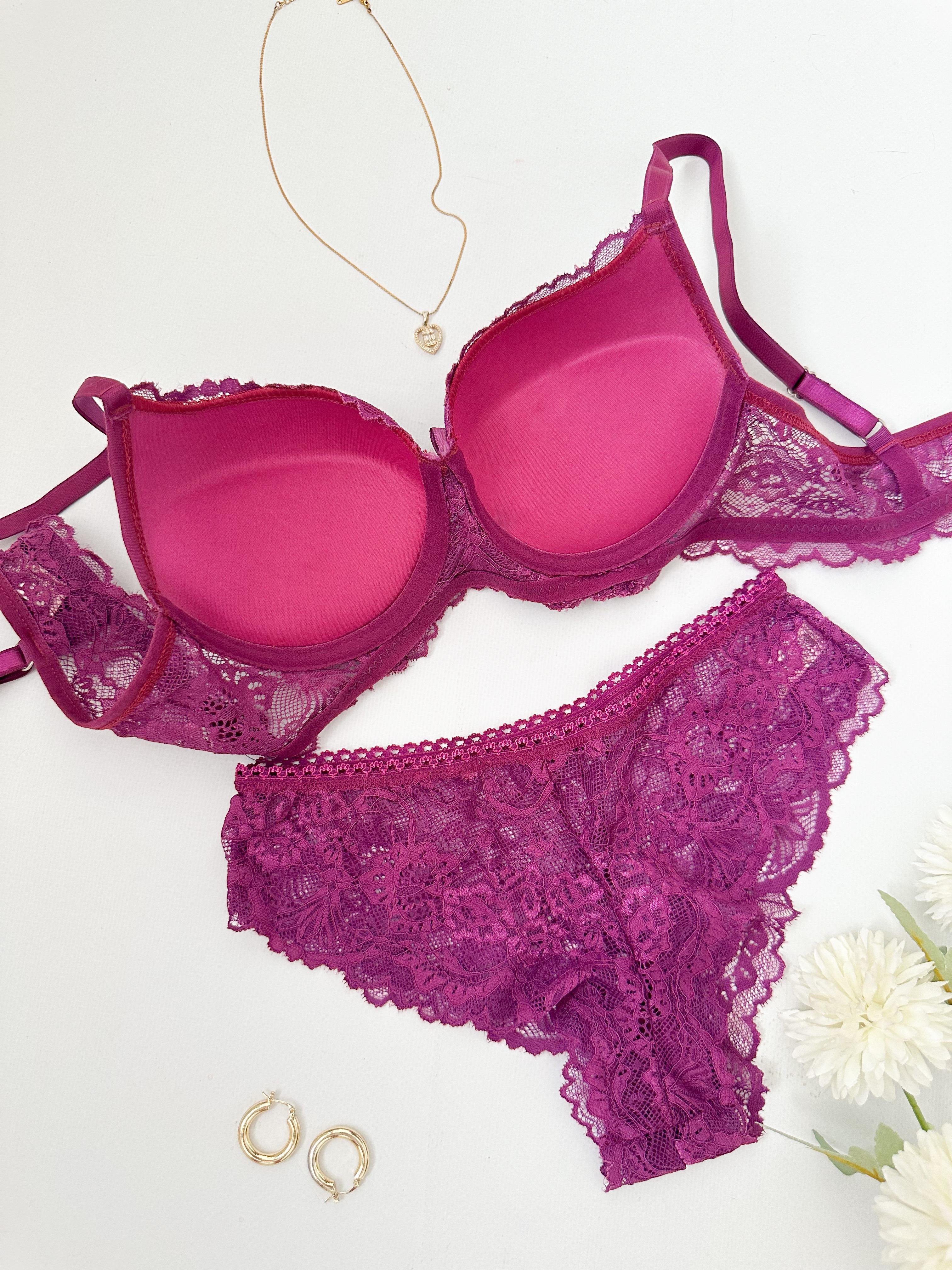 ANGIE PUSH UP DOLGULU İÇ ÇAMAŞIRI TAKIM MOR