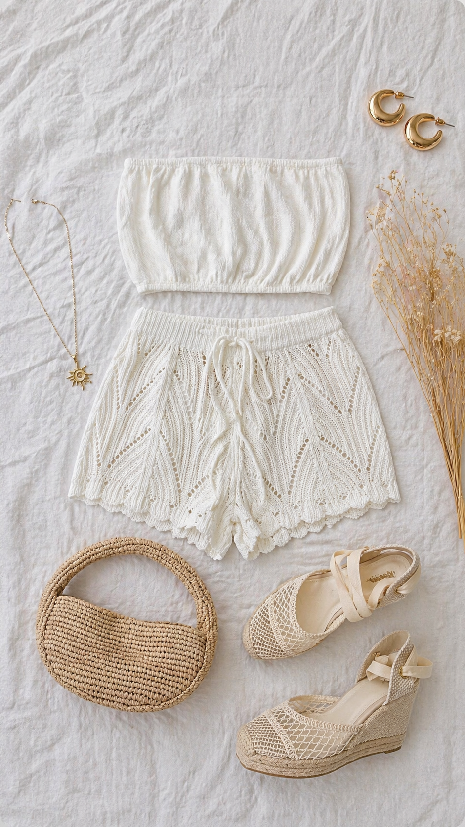 BOHO BAĞCIKLI ŞORT