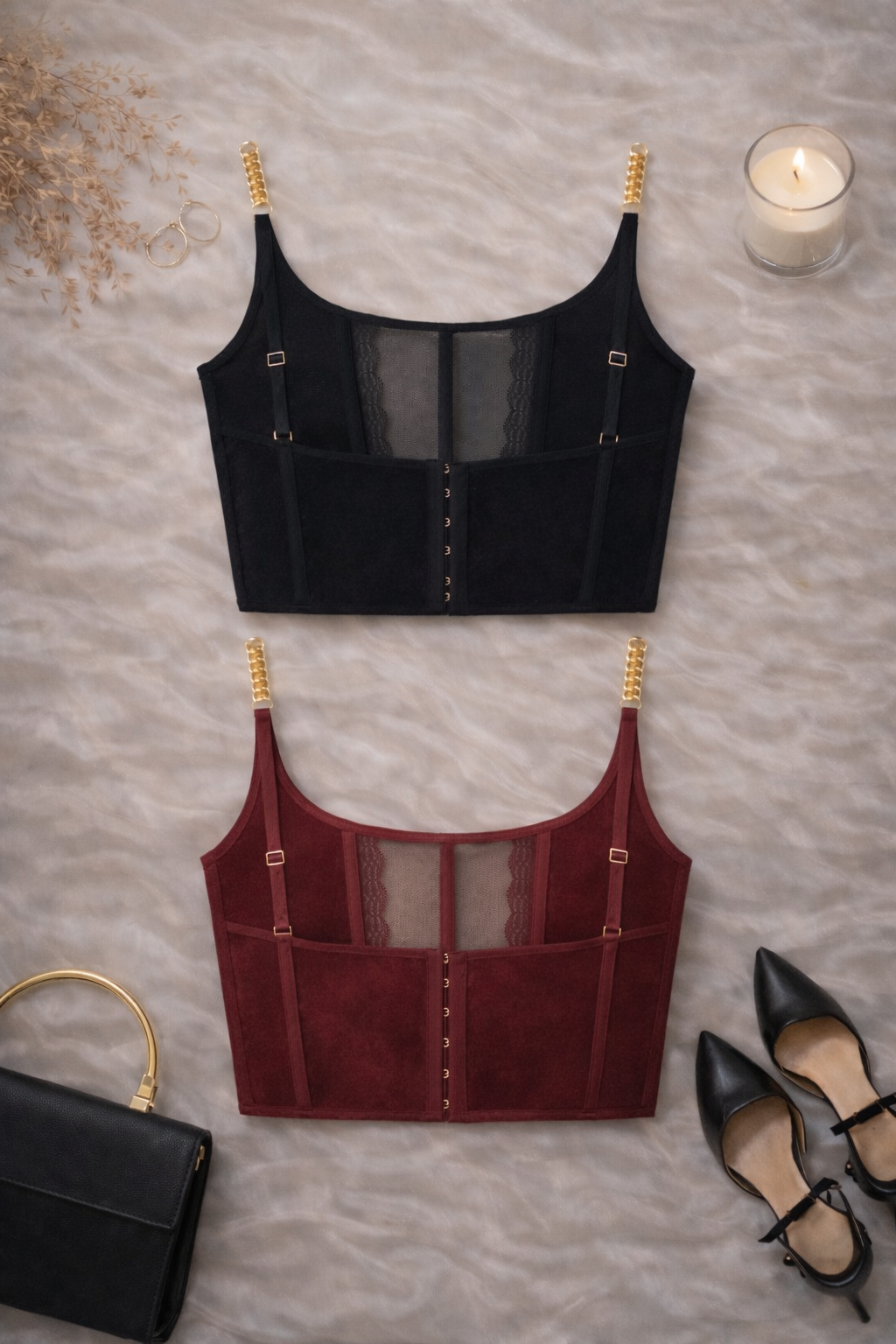 BRAND GOLD ZİNCİRLİ BUSTİYER