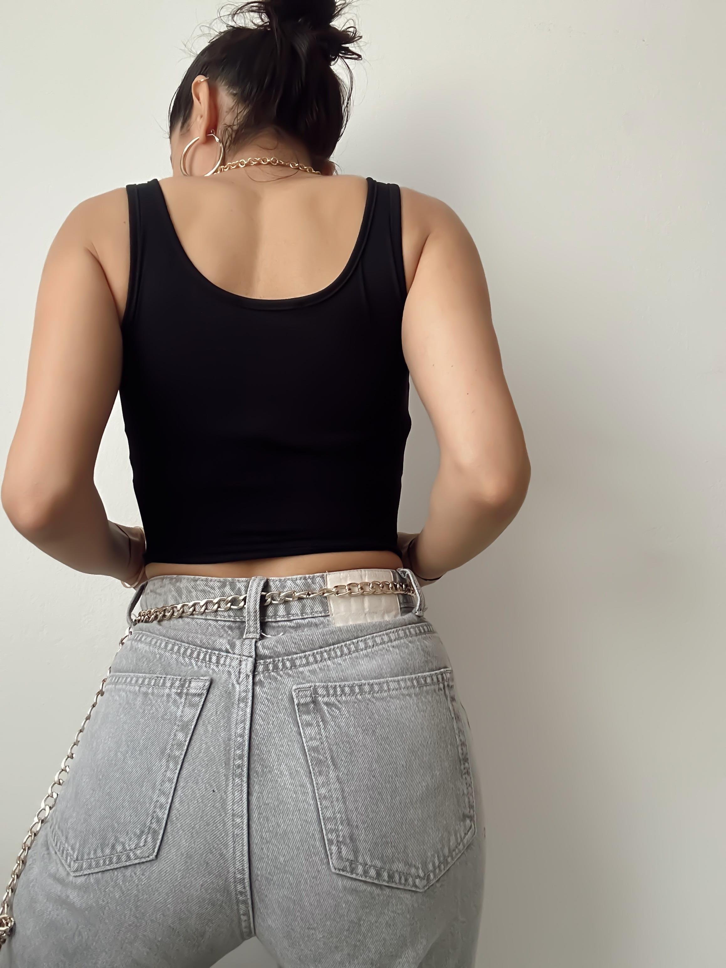 BSK ÇİFT KAT KARE YAKA SANDY BLUZ