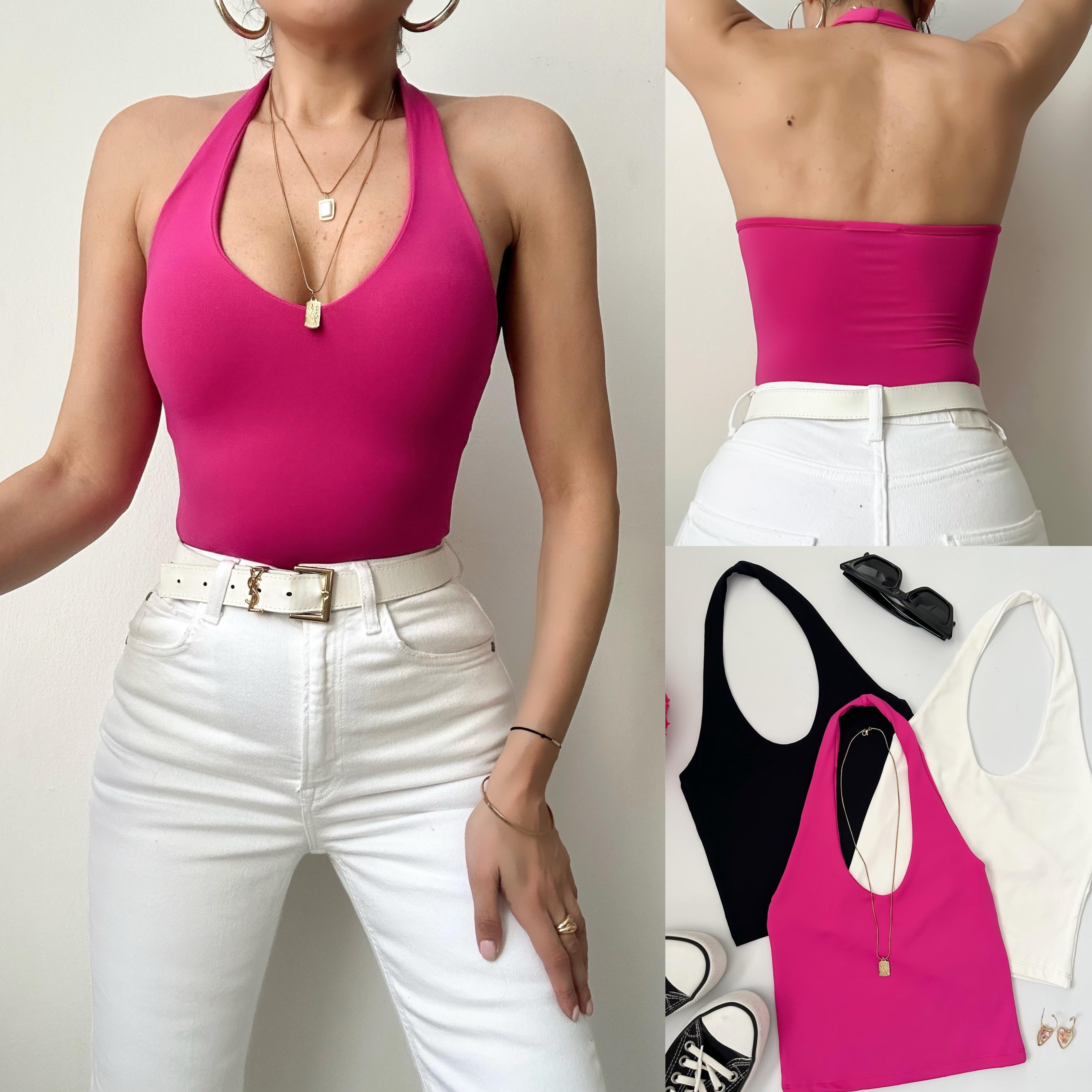 BSK ÇİFT KAT SANDY BOYUNDAN GEÇMELİ BLUZ(İÇ GÖSTERMEZ)