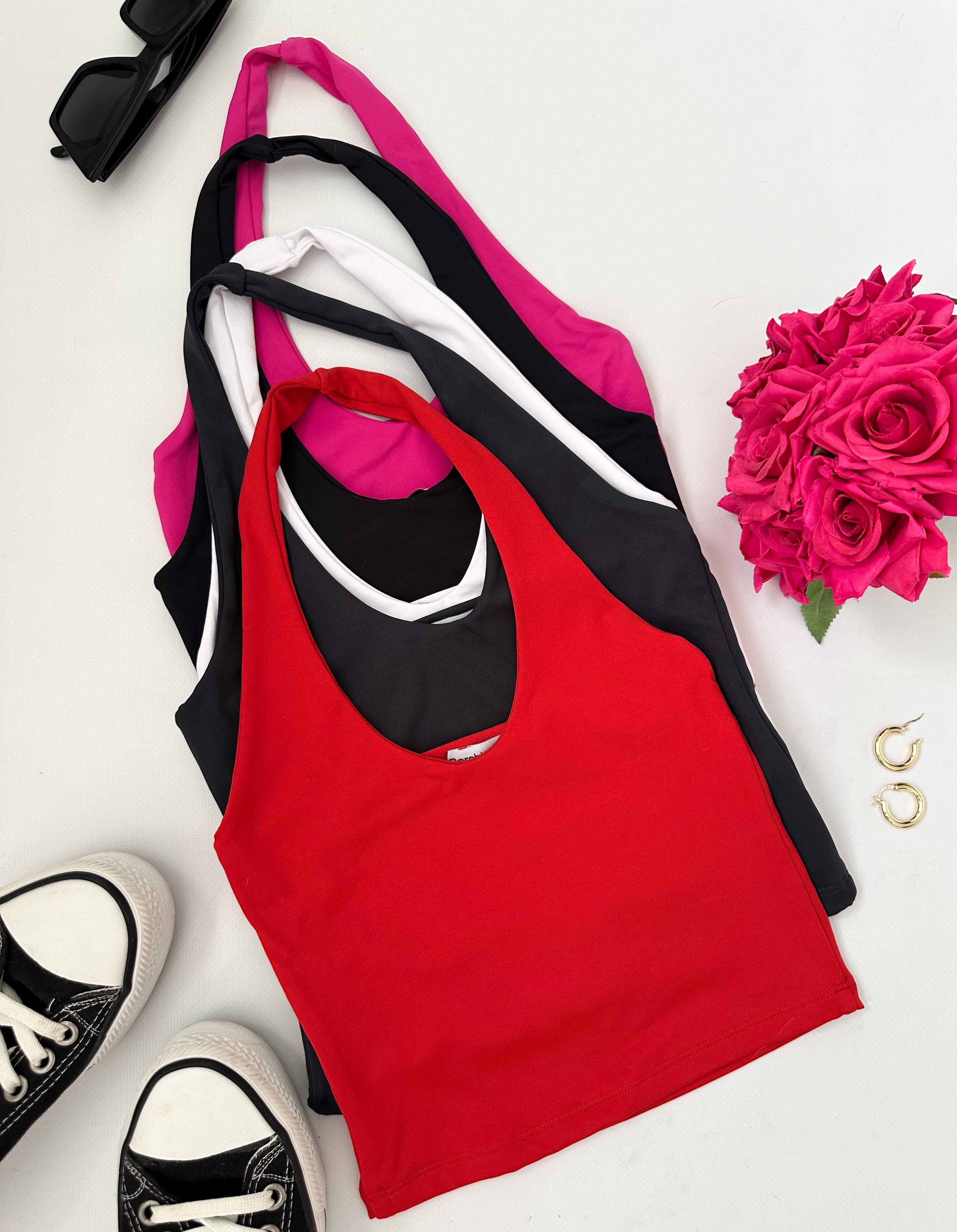 BSK ÇİFT KAT SANDY BOYUNDAN GEÇMELİ BLUZ(İÇ GÖSTERMEZ)