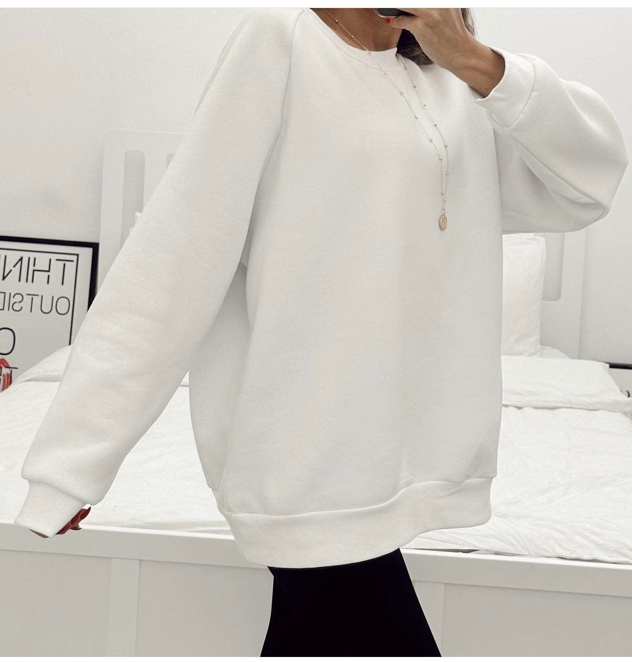 BSK OVERSIZE İÇİ ŞARDONLU SWEATSHIRT