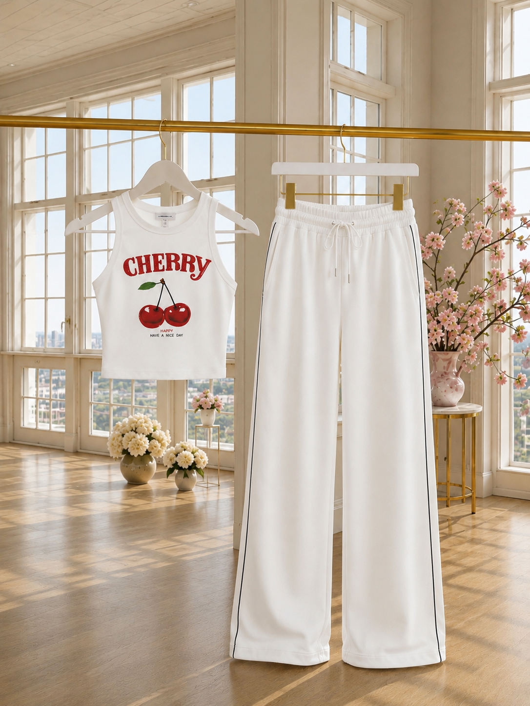 CHERRY ATLET EŞOFMAN ALTI TAKIM(İÇ GÖSTERMEZ)