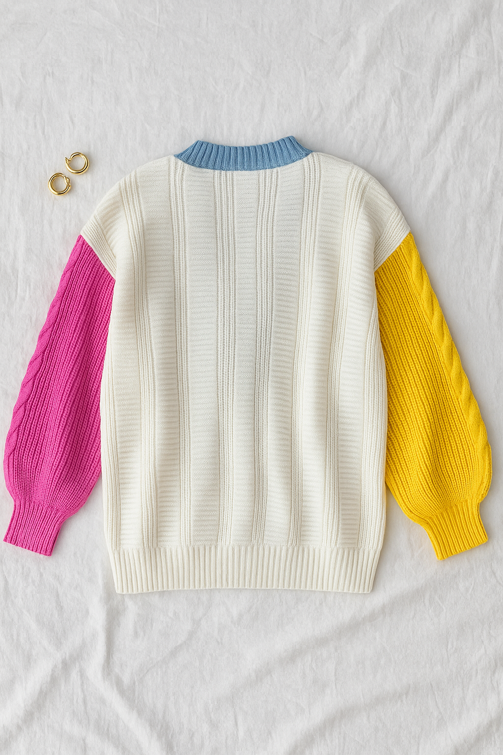 COLOURFULL OVERSİZE HIRKA 