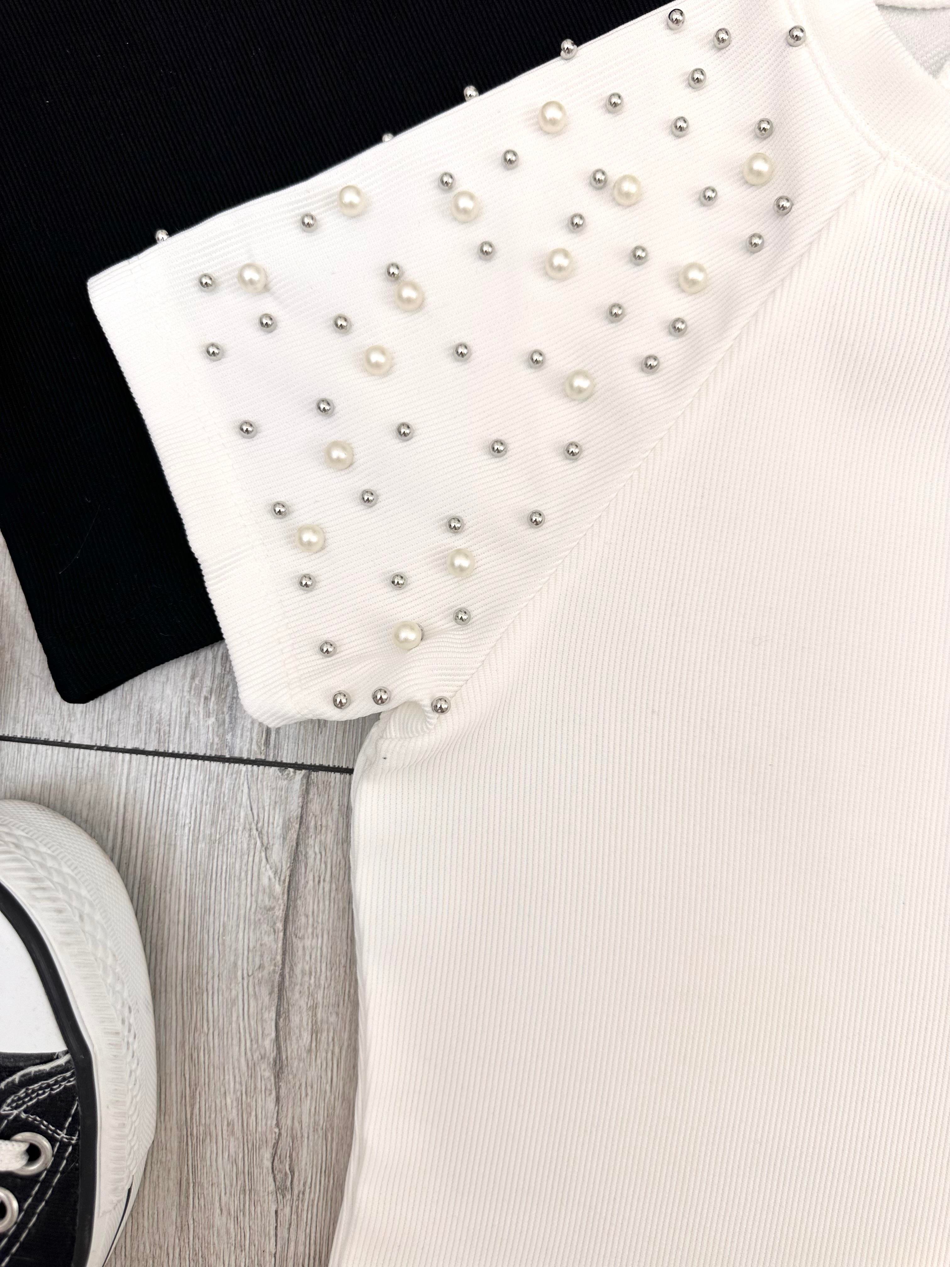 DANIRA İNCİLİ BLUZ 