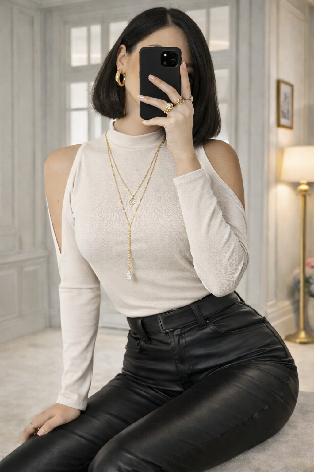 DELY OMUZ DEKOLTELİ BLUZ