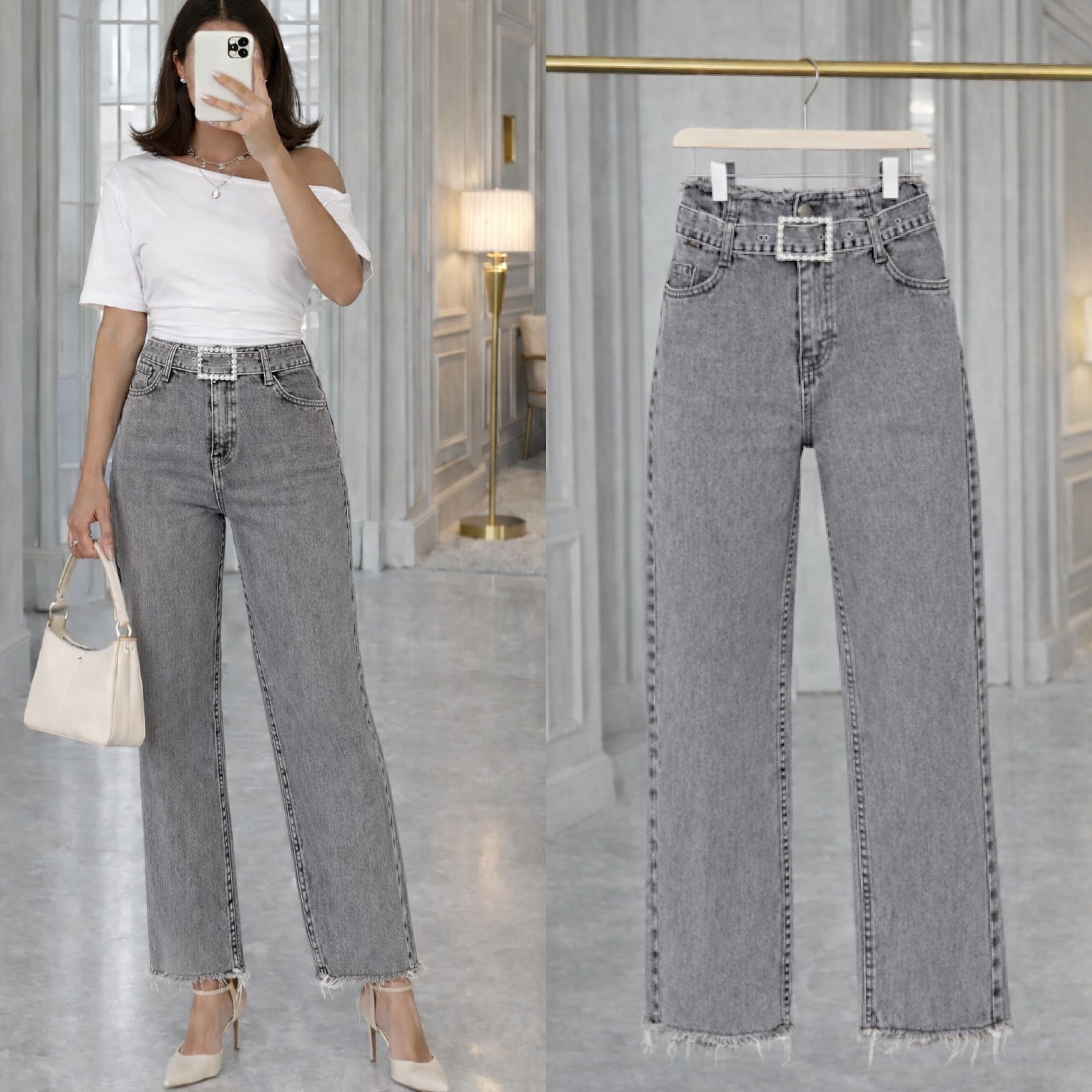 EMY IŞILTILI WIDE LEG JEAN