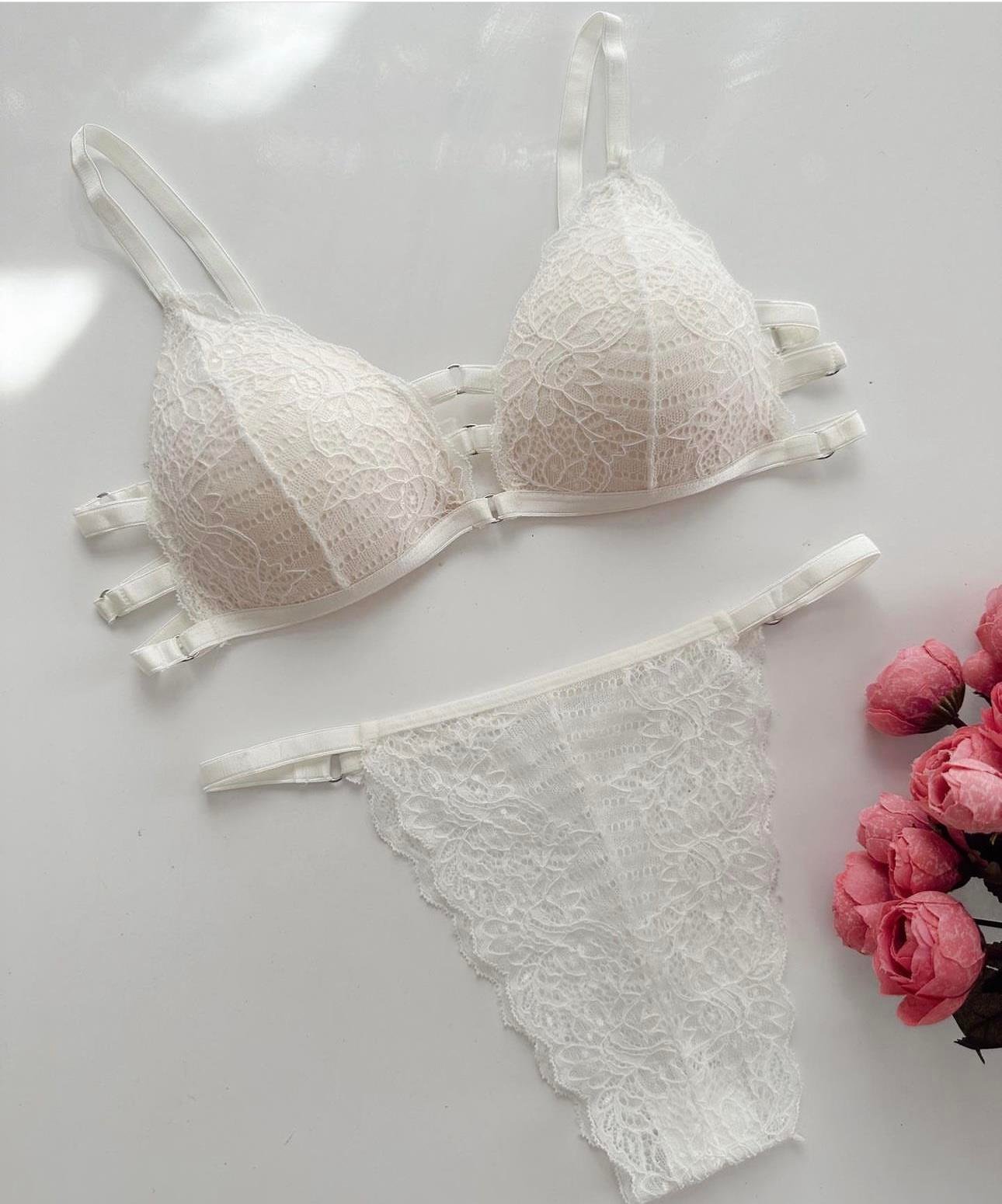 EVA PUSH UP DOLGULU İÇ ÇAMAŞIRI TAKIM BEYAZ